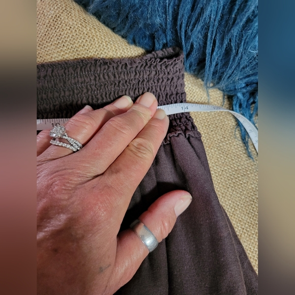 🛒🛍️💥Nwot axcess size medium cotton skirt beautiful stitching detail - Picture 6 of 6